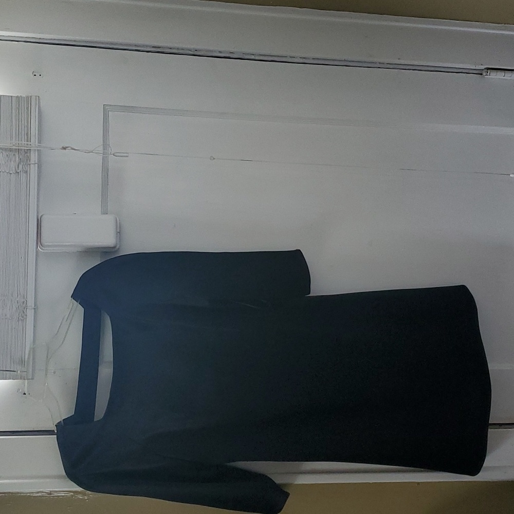 NWT Solid Color Dress Black